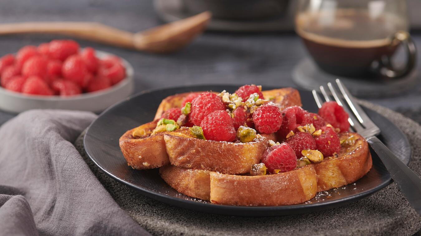 Raspberry Pistachio Pain Perdu Feed Good Rewards